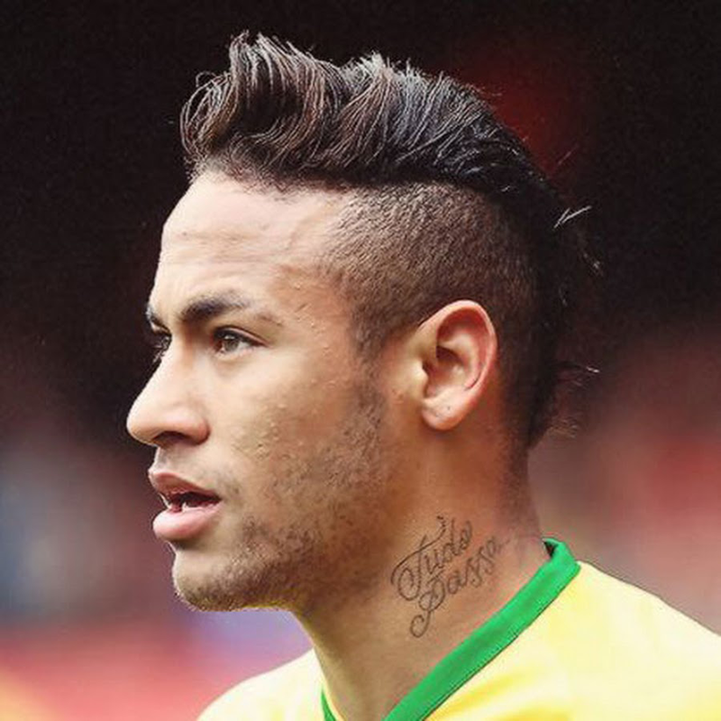 Kiểu tóc bóng đá này là một trong những kiểu tóc độc đáo nhất của Neymar