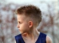 Gợi ý một số cách vuốt tạo kiểu tóc cho bé trai (P2)