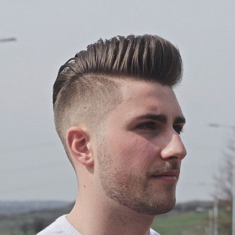 High and Tight Pompadour