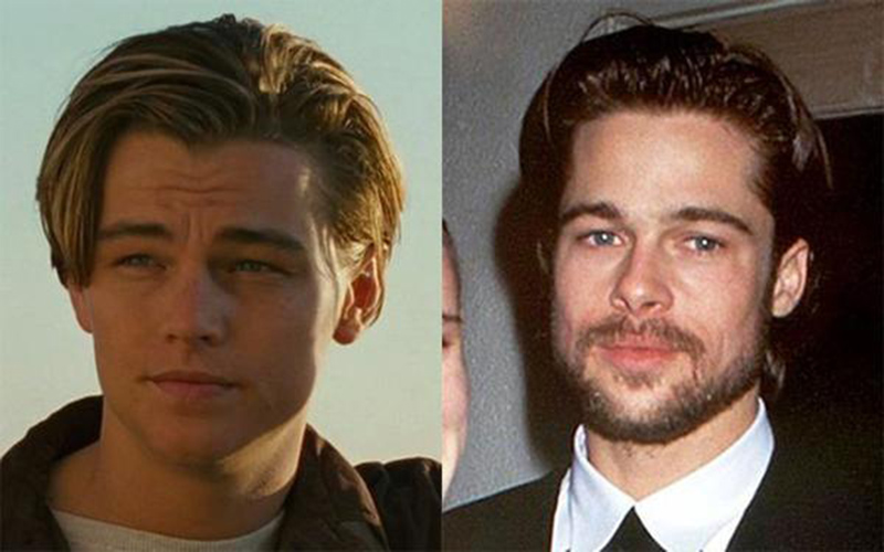 Hai tài tử đại diện cho Heartthrob thời đó không ai khác ngoài Leonardo DiCaprio và Brad Pitt. 