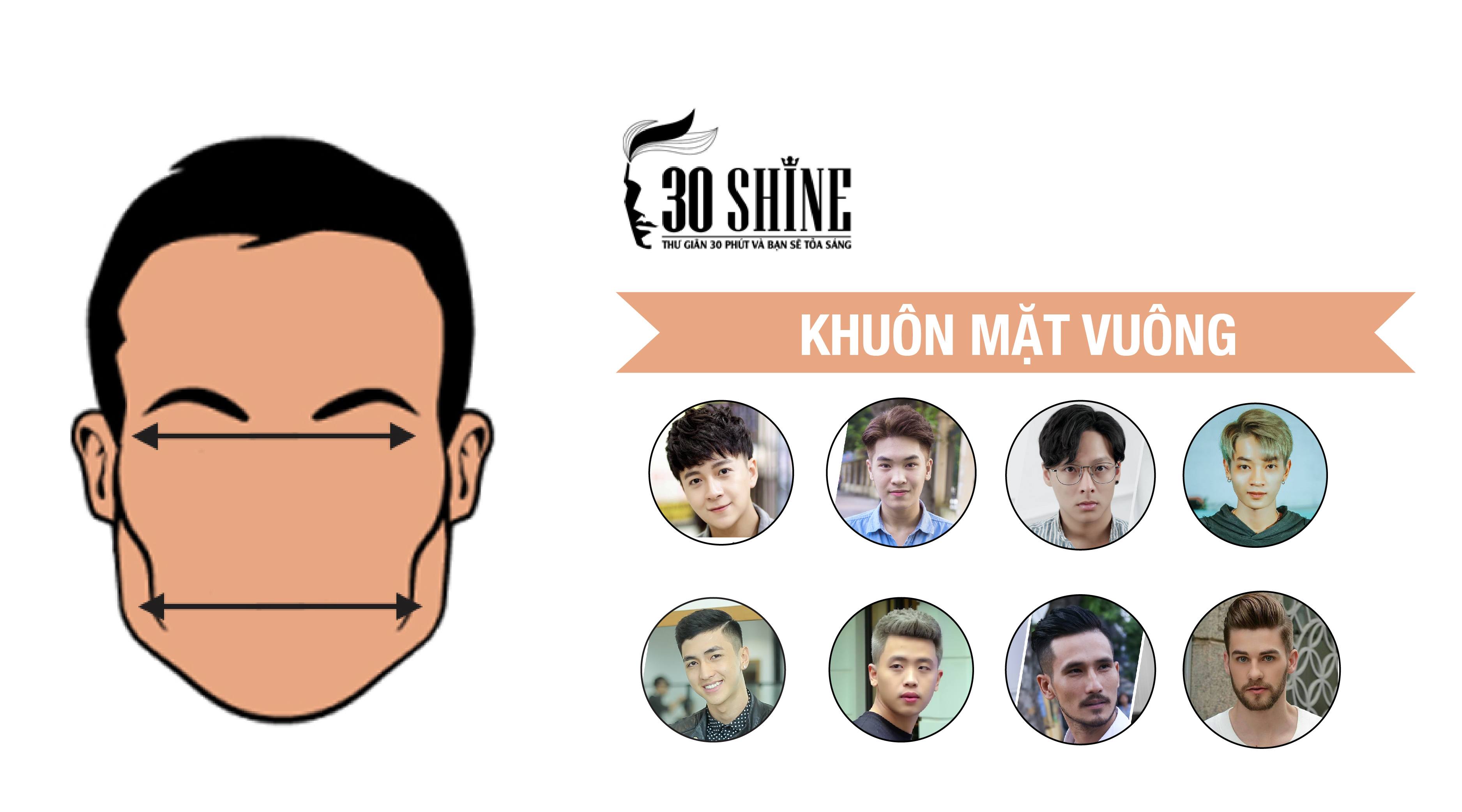 Cách chọn kiểu tóc nam đẹp 2018 phù hợp với khuôn mặt bạn P1  Blog  30Shine