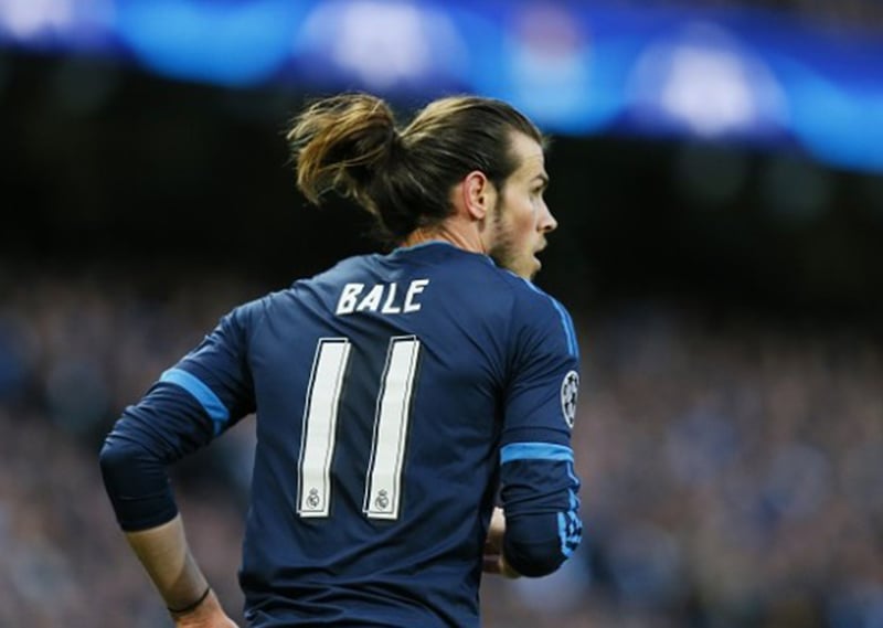 Gareth Bale sở hữu mái tóc Man Bun bồng bềnh khiến phái đẹp phải ghen tỵ