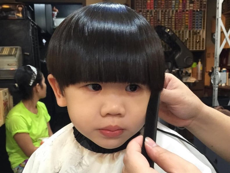 Những kiểu tóc nam Hàn Quốc cho bé đẹp trai đón Tết 2019