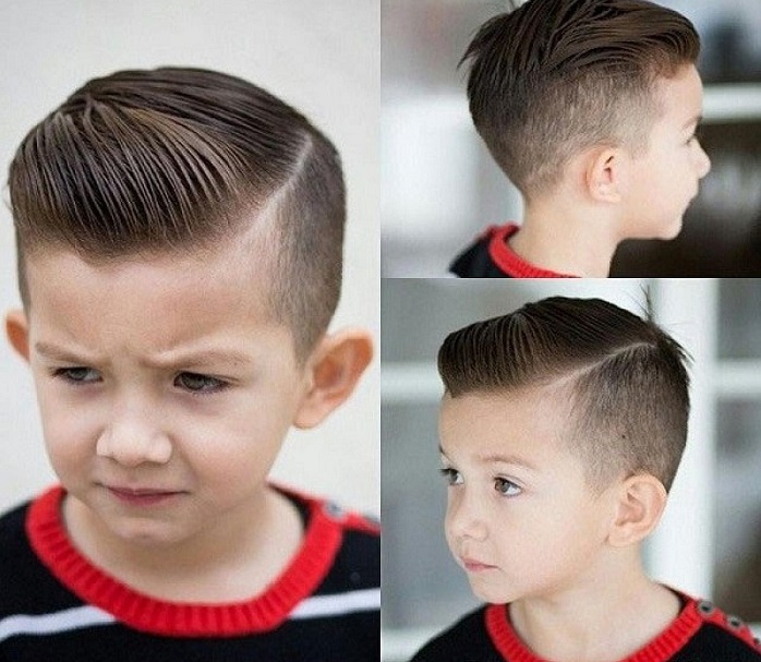 Top những kiểu tóc nam đẹp cho bé trai “diện” Tết (P1)
