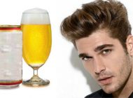 Bia kích thích tóc nam mọc nhanh khi được chế thành hỗn hợp ủ tóc.