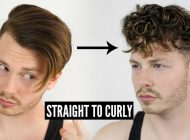 Biến tóc nam thẳng thành xoăn trong vòng 30 phút.