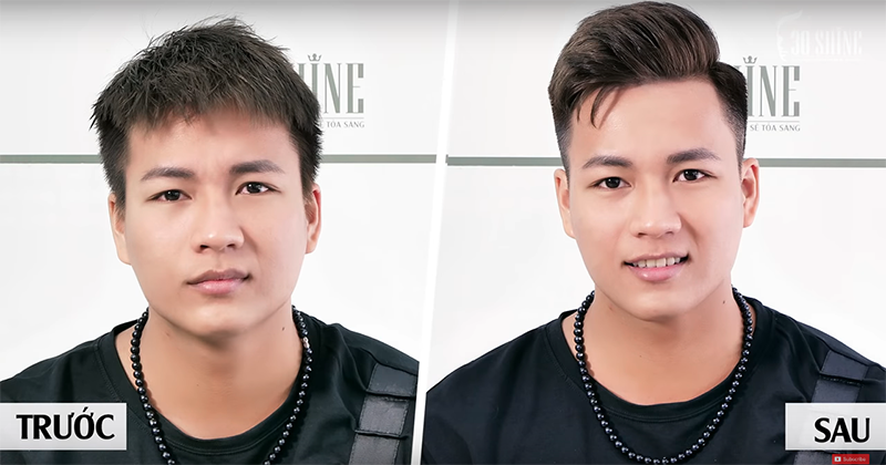 Kiểu tóc nam ‘sinh đôi’ cho hai bố con diện Tết cực chất (P1)