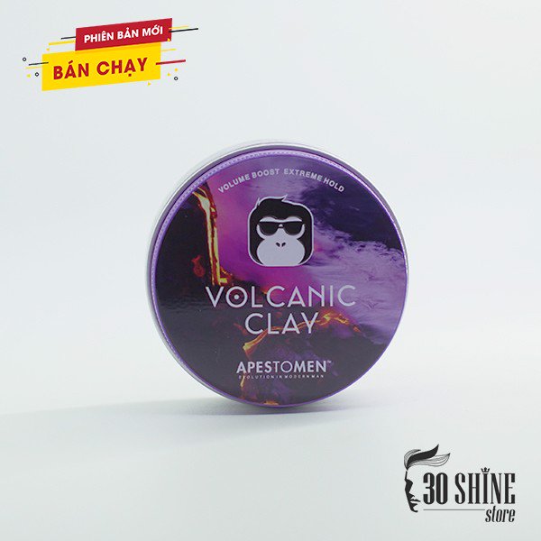 Volcanic Clay là loại sáp tóc nam chuyên dụng giúp tạo kiểu bất chấp năng mưa